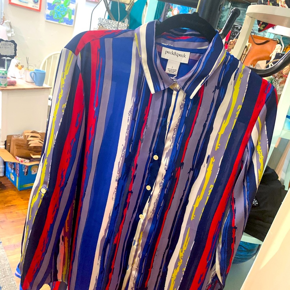 Peck & Peck Silk Shirt